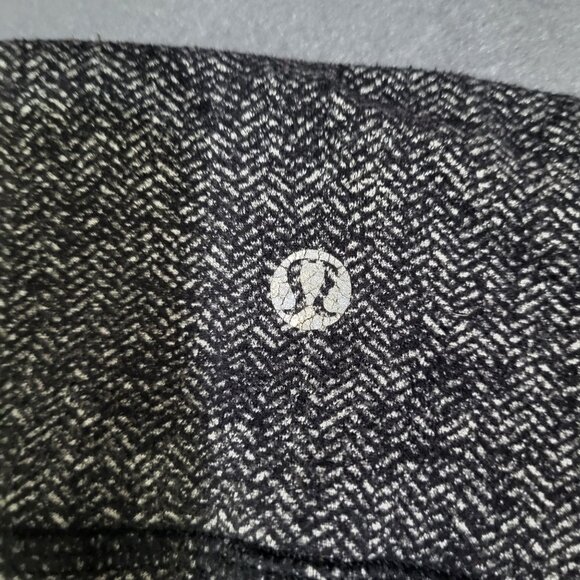 LULULEMON Womens 6 Wunder Under Herringbone Crop Leggings - Picture 7 of 9